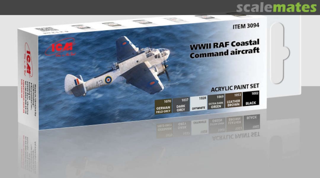 Boxart WWII RAF Coastal Command aircraft  ICM