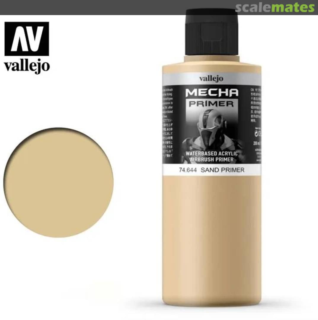 Boxart Sand Primer Vallejo Mecha Colors Boxart Sand Primer Vallejo Mecha Colors