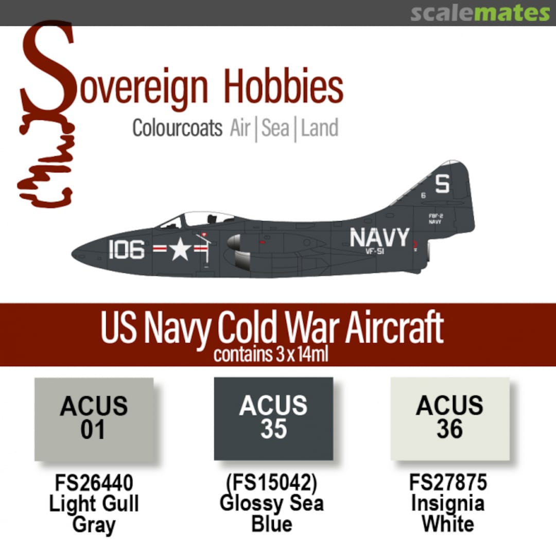 Boxart Colourcoats Set USN Cold War  Colourcoats (since 2014)