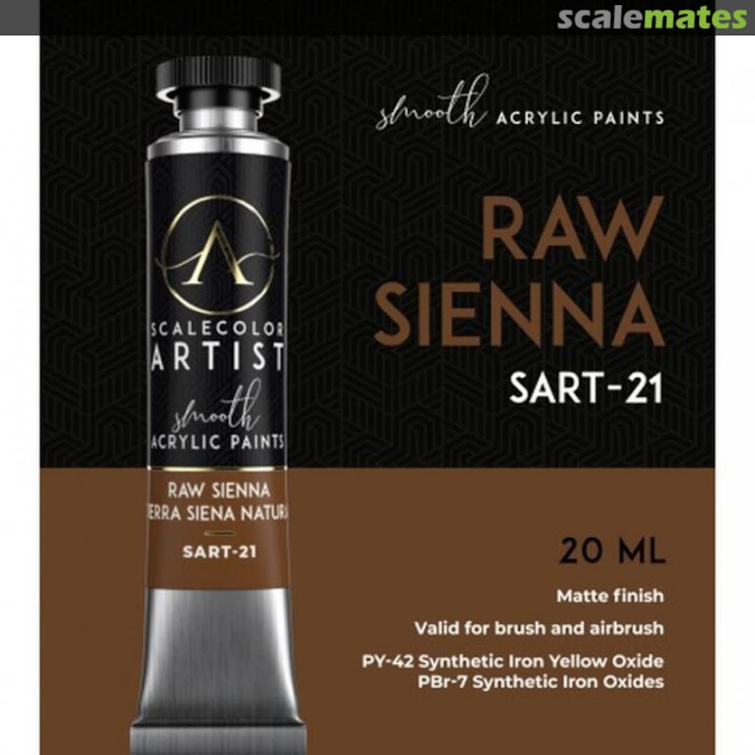 Boxart RAW SIENNA Scalecolor Artist Boxart RAW SIENNA Scalecolor Artist