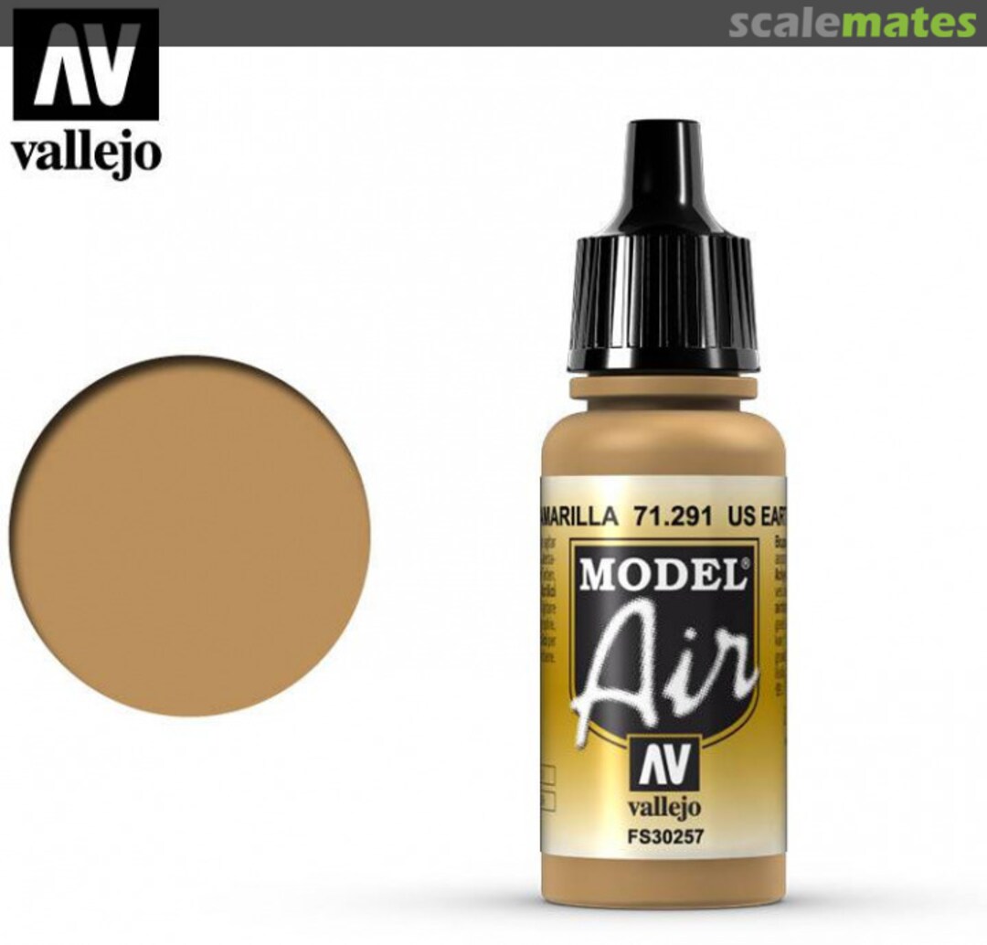 Boxart US Earth Yellow - FS30257 71.291 Vallejo Model Air