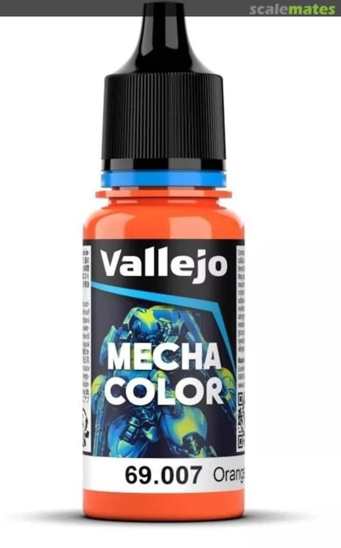 Boxart Orange Vallejo Mecha Colors Boxart Orange Vallejo Mecha Colors