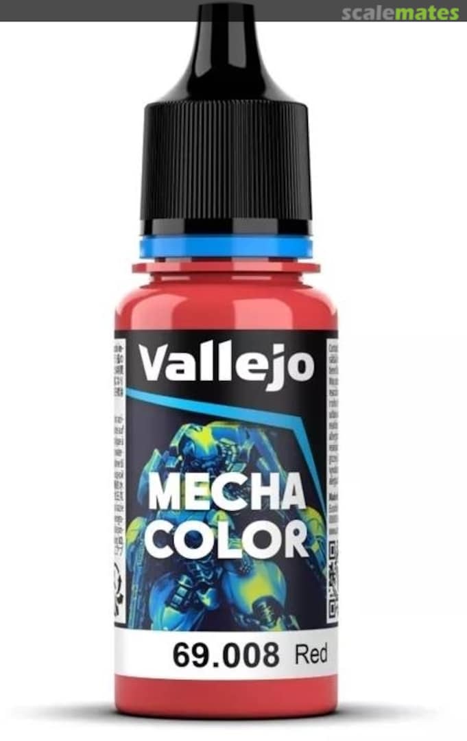 Boxart Red Vallejo Mecha Colors Boxart Red Vallejo Mecha Colors