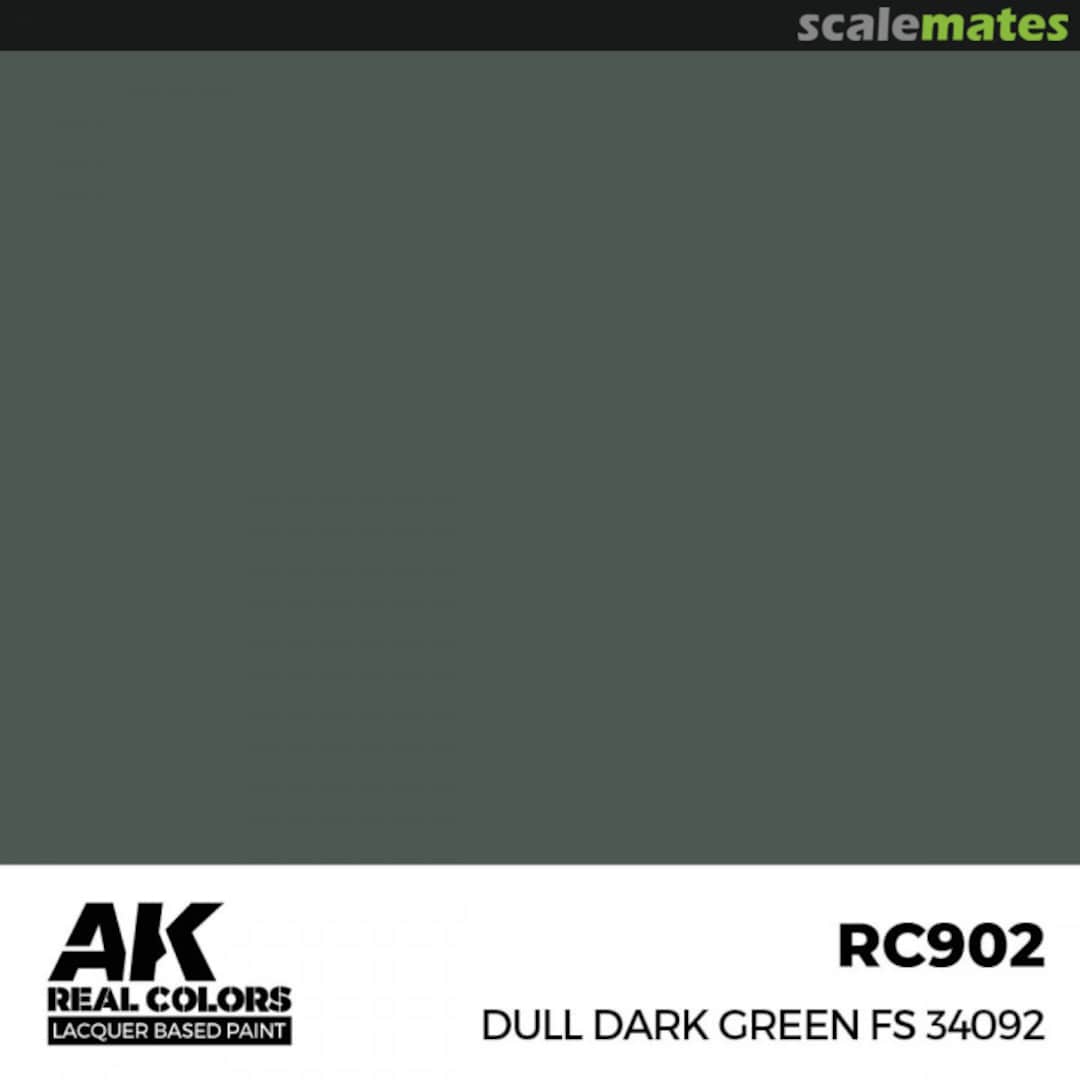 Boxart Dull Dark Green AK Real Colors Boxart Dull Dark Green AK Real Colors