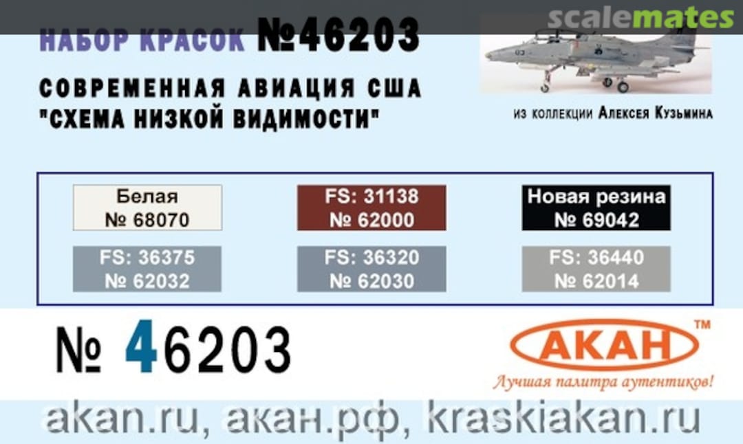 Boxart Modern USAF - The scheme of low visibility  Akan