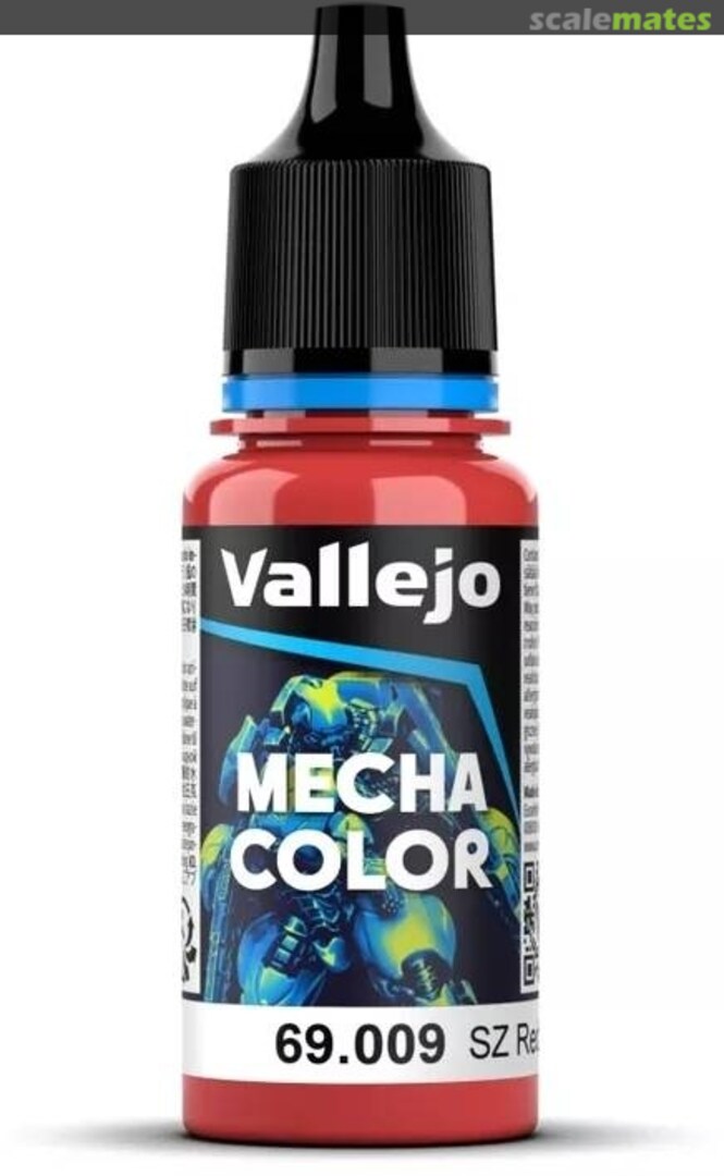 Boxart SZ Red Vallejo Mecha Colors Boxart SZ Red Vallejo Mecha Colors