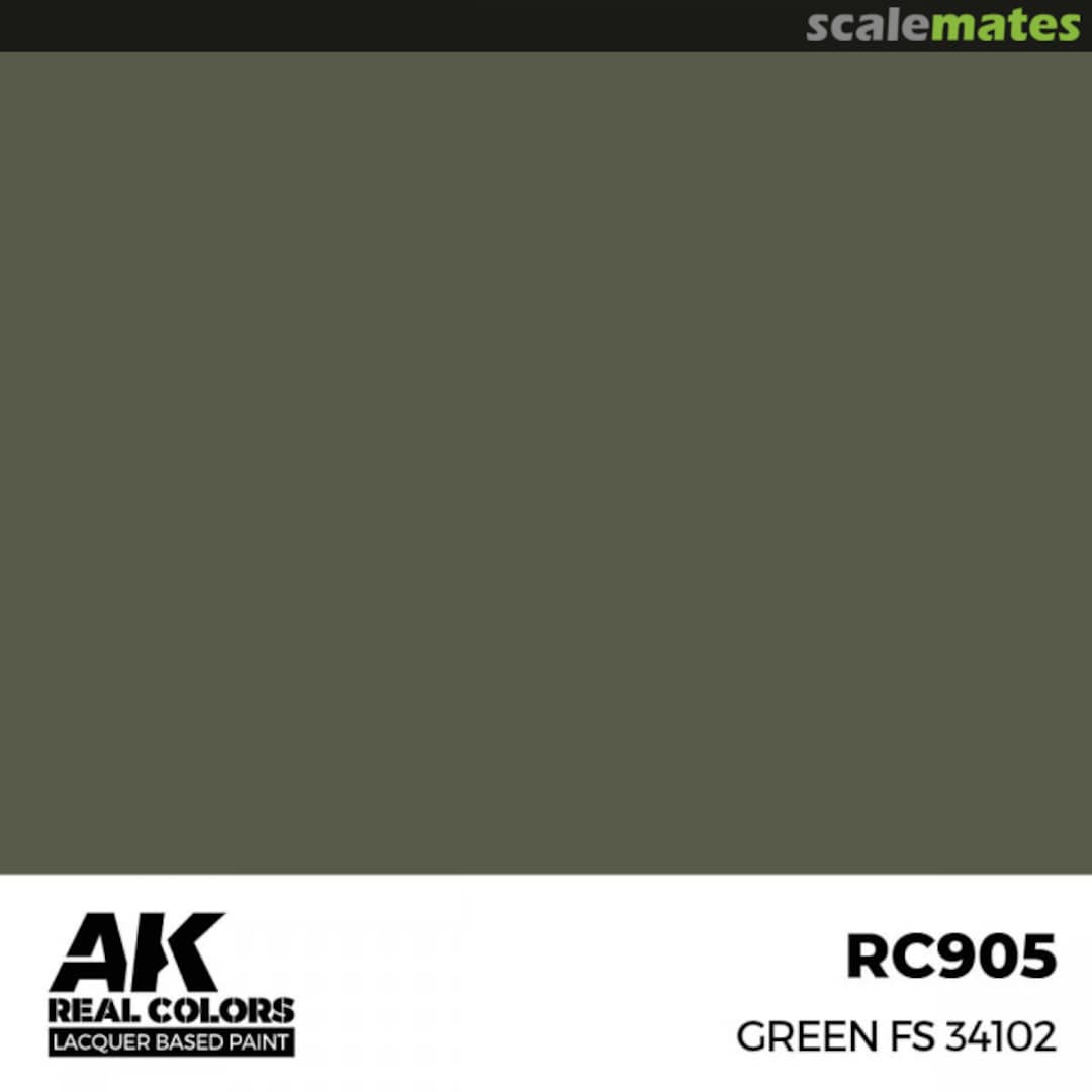 Boxart Green RC905 AK Real Colors Boxart Green RC905 AK Real Colors