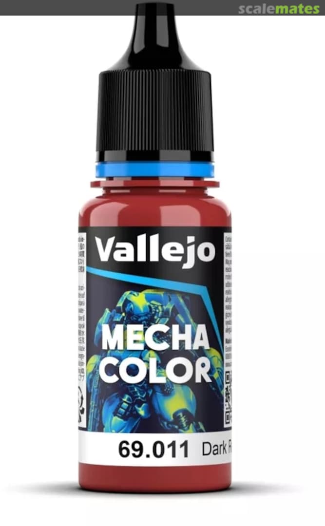 Boxart Dark Red Vallejo Mecha Colors Boxart Dark Red Vallejo Mecha Colors