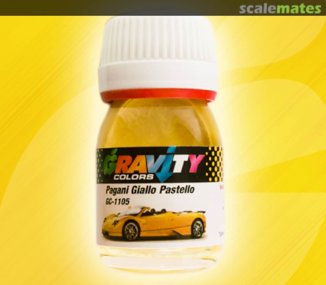 Boxart Pagani Giallo Pastello Gravity Colors Boxart Pagani Giallo Pastello Gravity Colors