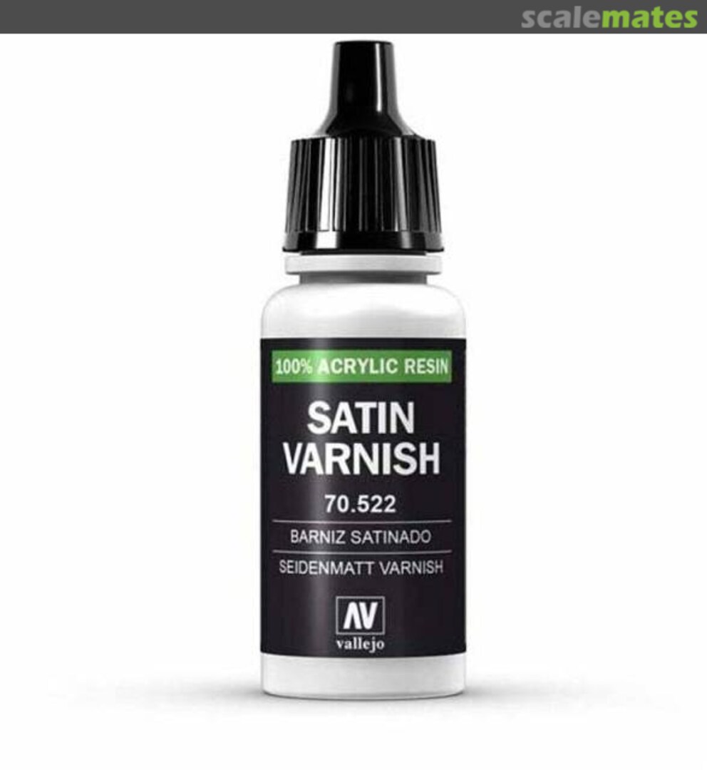 Boxart Satin Varnish 70.522, 522, Pos. 194 Vallejo 