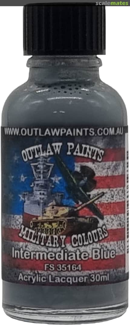 Boxart US Military Colour - Intermediate Blue FS35164 OP006MIL Outlaw Paints Boxart US Military Colour - Intermediate Blue FS35164 OP006MIL Outlaw Paints