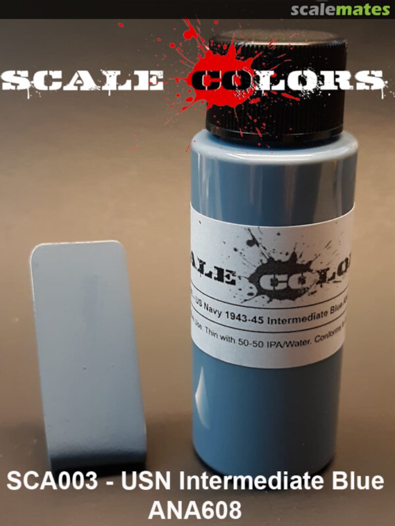 Boxart US Navy Intermediate Blue ANA 608 SCA003 Scale Colors Boxart US Navy Intermediate Blue ANA 608 SCA003 Scale Colors
