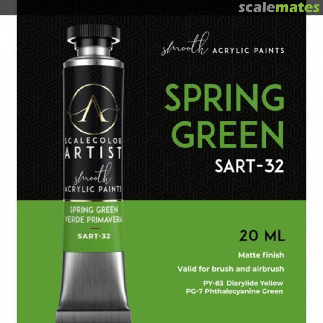 Boxart SPRING GREEN Scalecolor Artist Boxart SPRING GREEN Scalecolor Artist