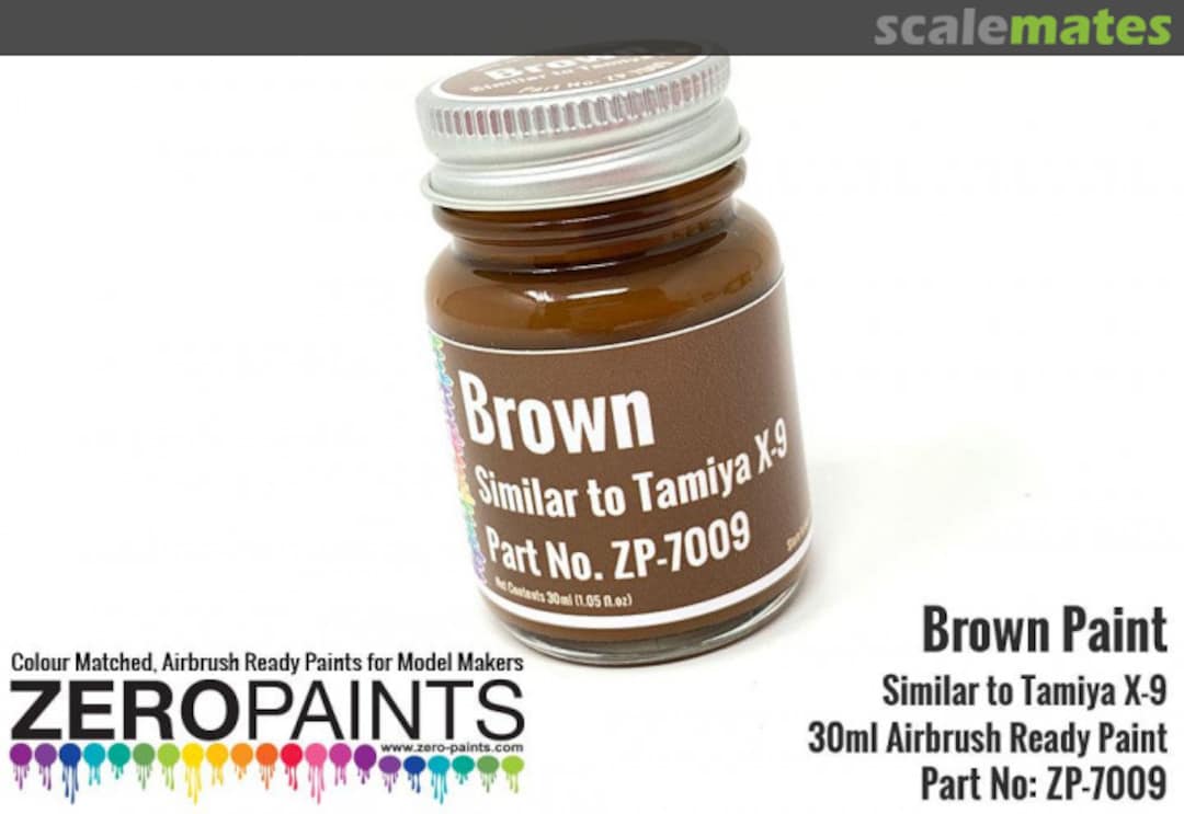 Boxart Brown - Similar to Tamiya X9  Zero Paints