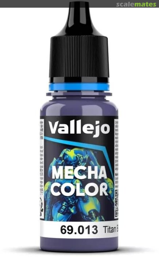Boxart Titan Blue Vallejo Mecha Colors Boxart Titan Blue Vallejo Mecha Colors