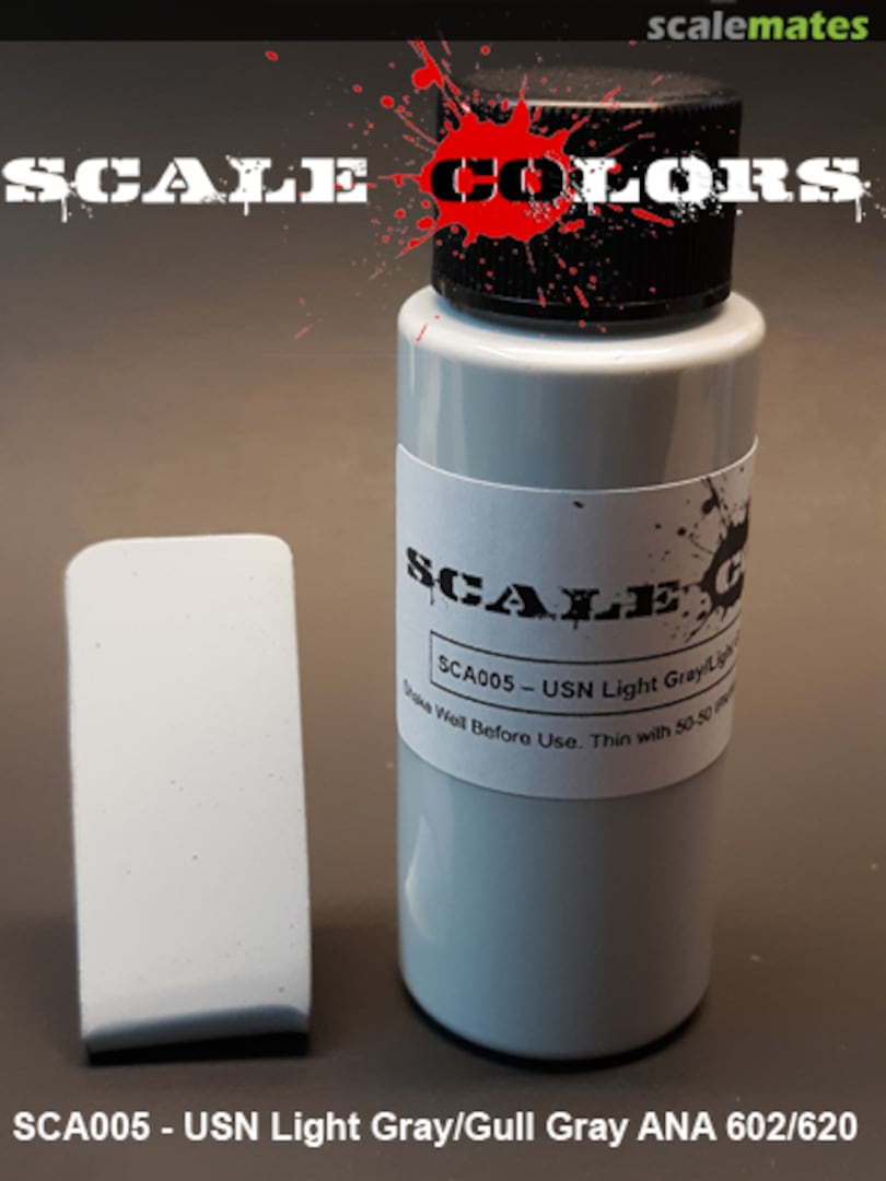 Boxart US Navy Light Gray/Gull Gray ANA 602/620 SCA005 Scale Colors Boxart US Navy Light Gray/Gull Gray ANA 602/620 SCA005 Scale Colors