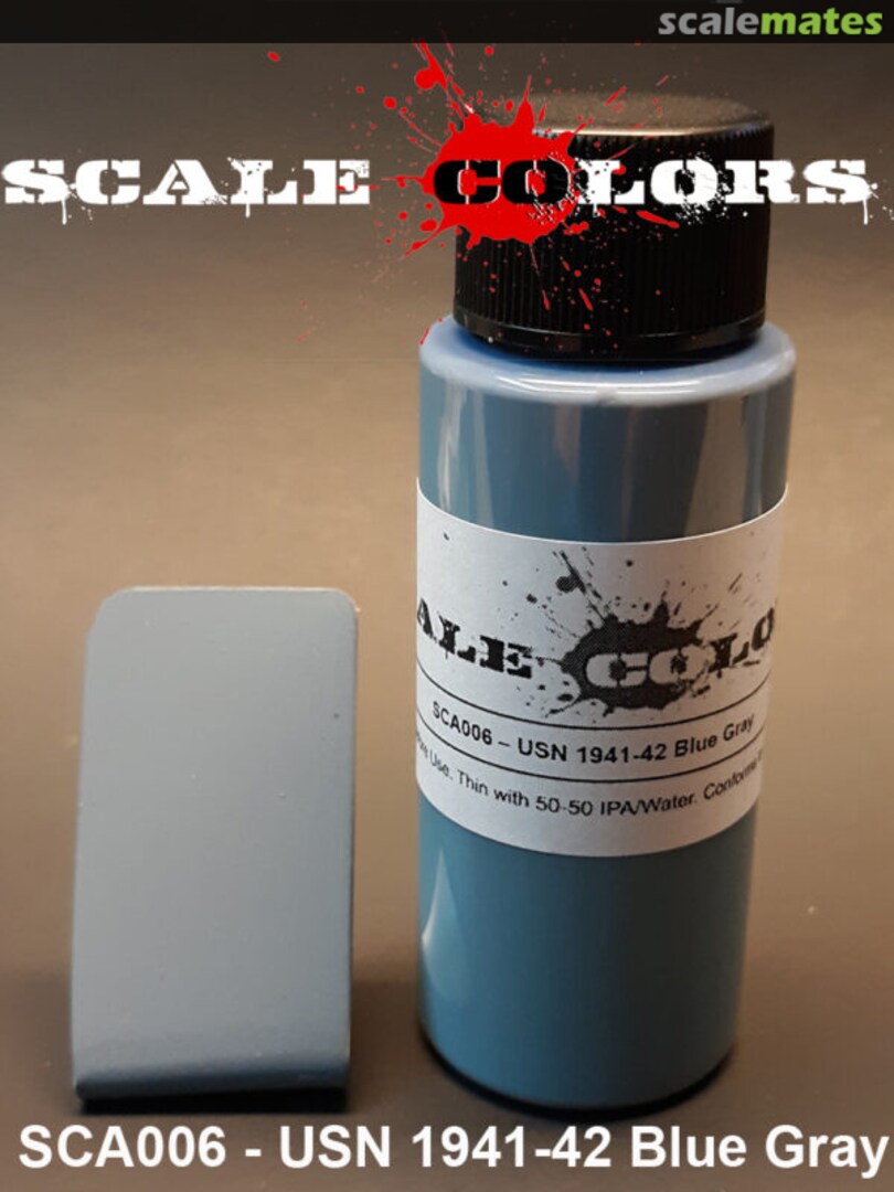 Boxart US Navy 1941-42 Blue Gray SCA006 Scale Colors Boxart US Navy 1941-42 Blue Gray SCA006 Scale Colors