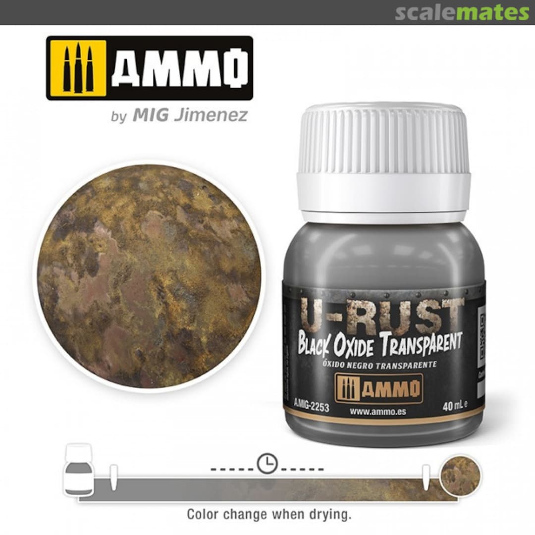 Boxart U-RUST Black Oxide Transparent  Ammo by Mig Jimenez