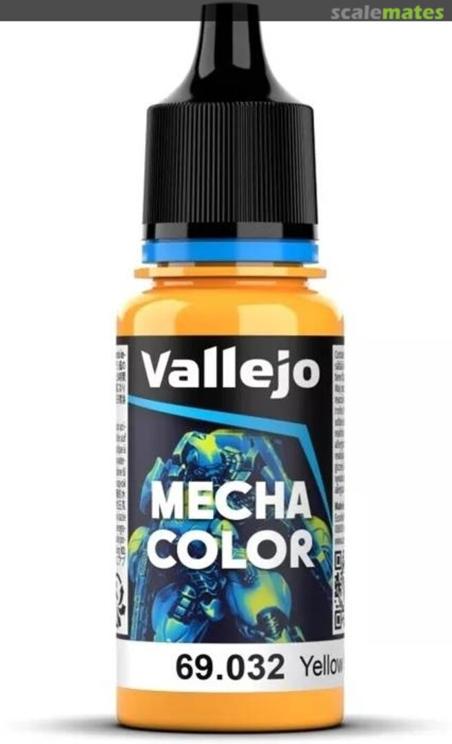 Boxart Yellow Ochre Vallejo Mecha Colors Boxart Yellow Ochre Vallejo Mecha Colors