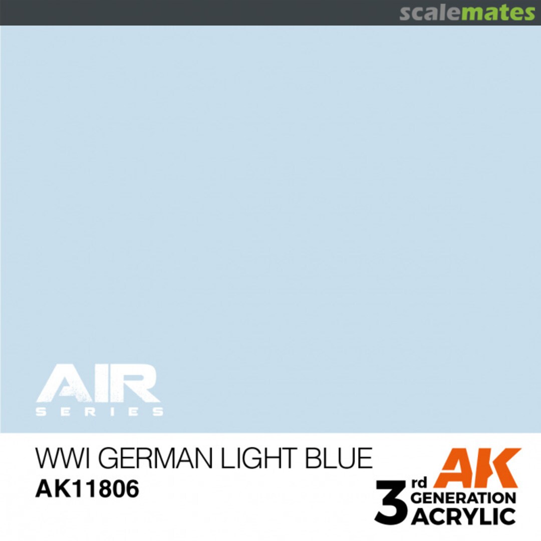 Boxart WWI German Light Blue AK 3rd Generation - Air Boxart WWI German Light Blue AK 3rd Generation - Air