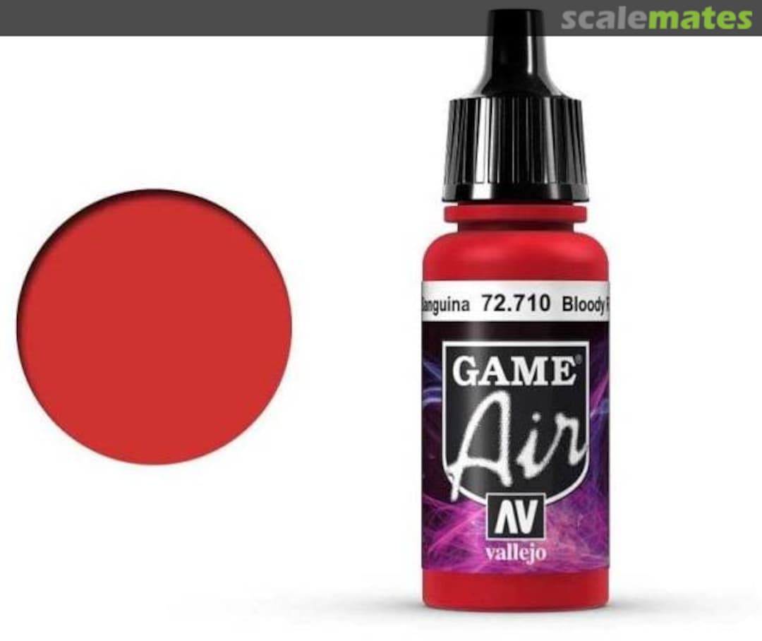 Boxart Bloody Red 72.710 Vallejo Game Air Boxart Bloody Red 72.710 Vallejo Game Air