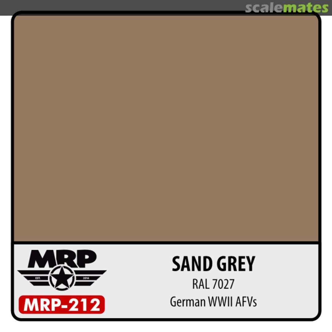 Boxart Sand Grey – RAL 7027 (German WWII AFV's) MR.Paint Boxart Sand Grey – RAL 7027 (German WWII AFV's) MR.Paint