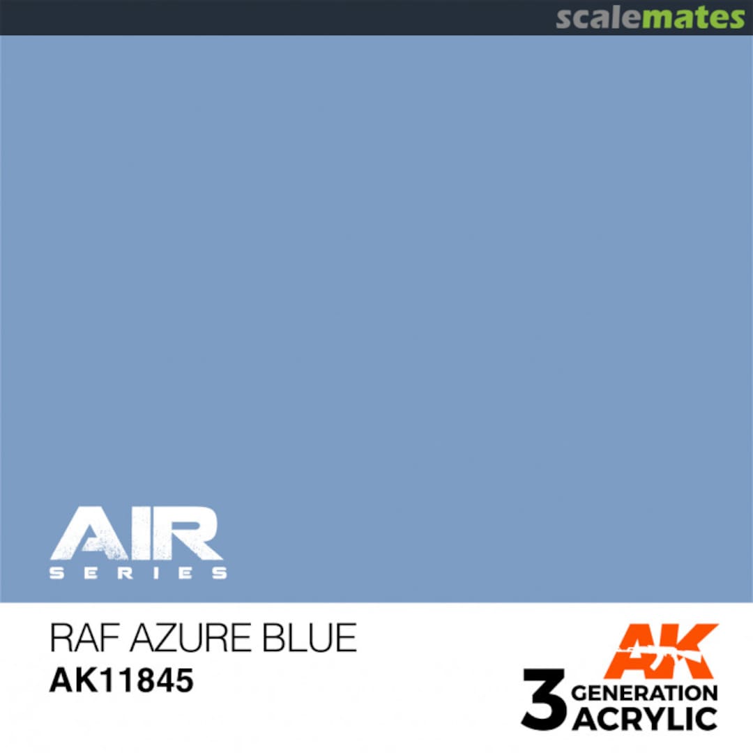Boxart RAF AZURE BLUE AK 3rd Generation - Air Boxart RAF AZURE BLUE AK 3rd Generation - Air