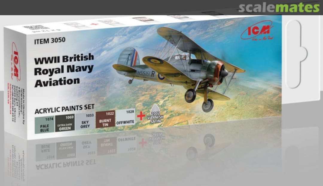 Boxart WWII British Royal Navy Aviation  ICM