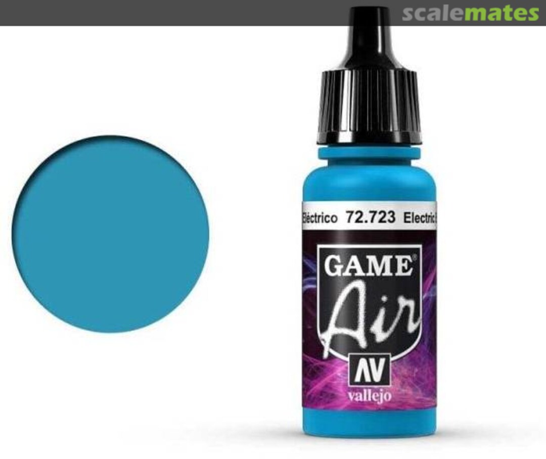 Boxart Electric Blue  Vallejo Game Air