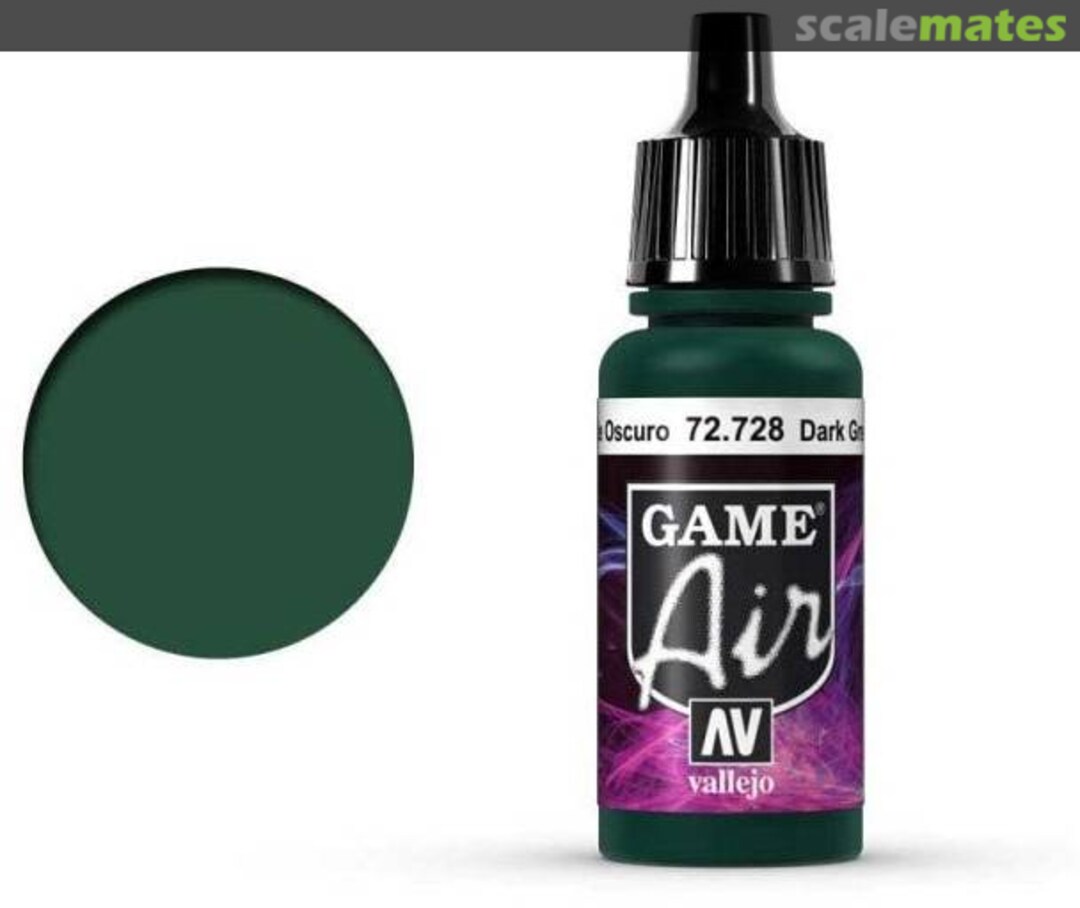 Boxart Dark Green Vallejo Game Air Boxart Dark Green Vallejo Game Air