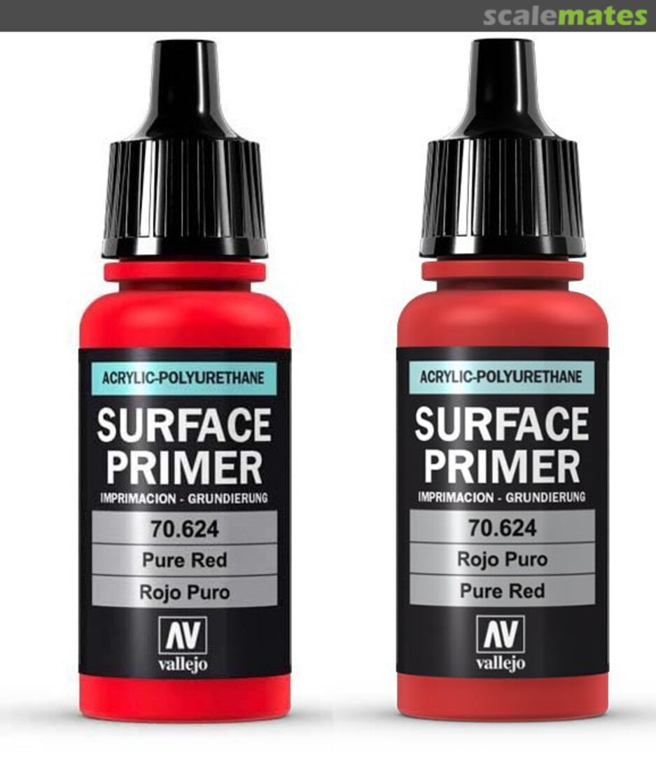 Boxart Pure Red Vallejo Surface Primer Boxart Pure Red Vallejo Surface Primer