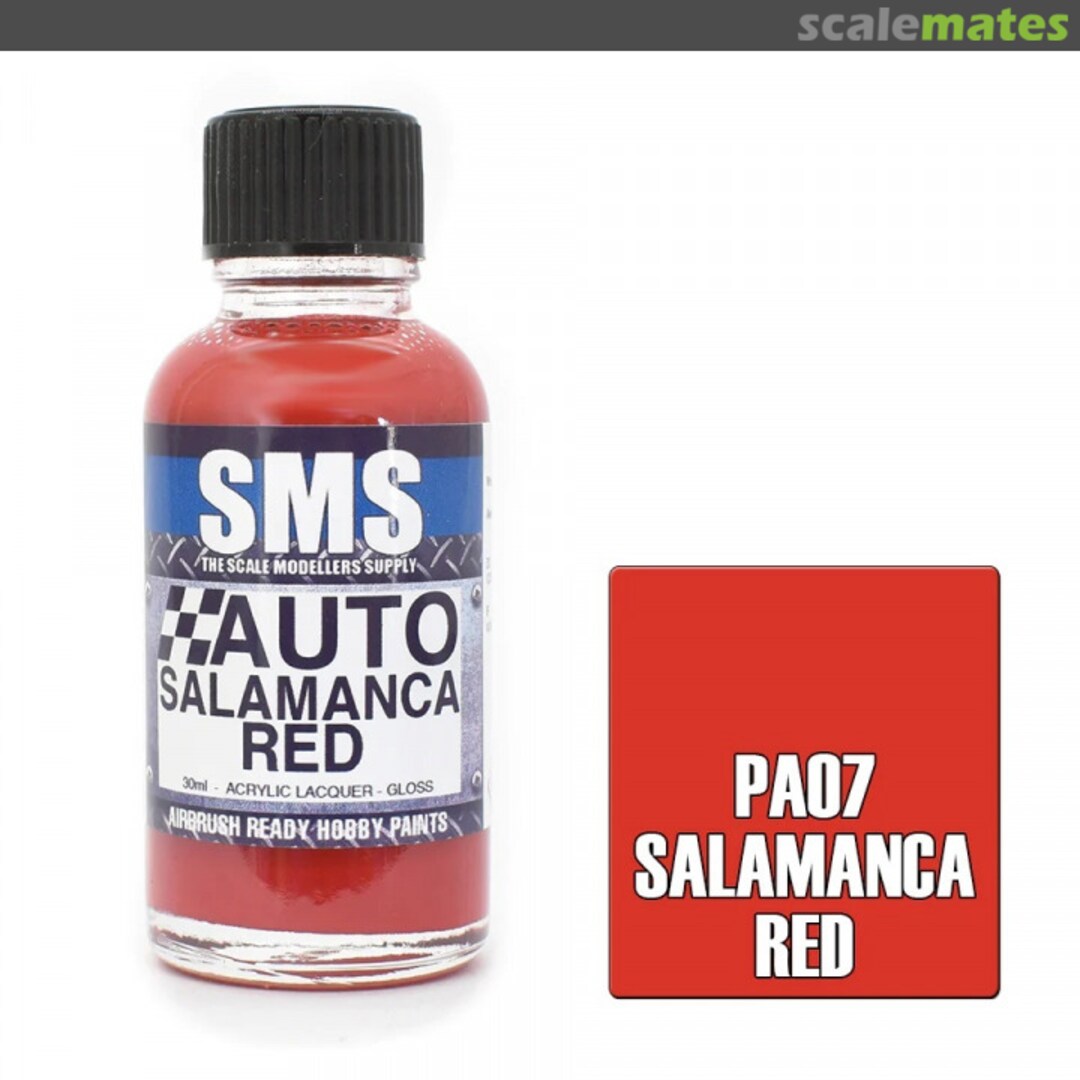 Boxart Auto Colour SALAMANCA RED SMS Boxart Auto Colour SALAMANCA RED SMS