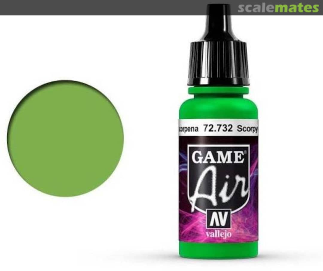 Boxart Scorpy Green Vallejo Game Air Boxart Scorpy Green Vallejo Game Air