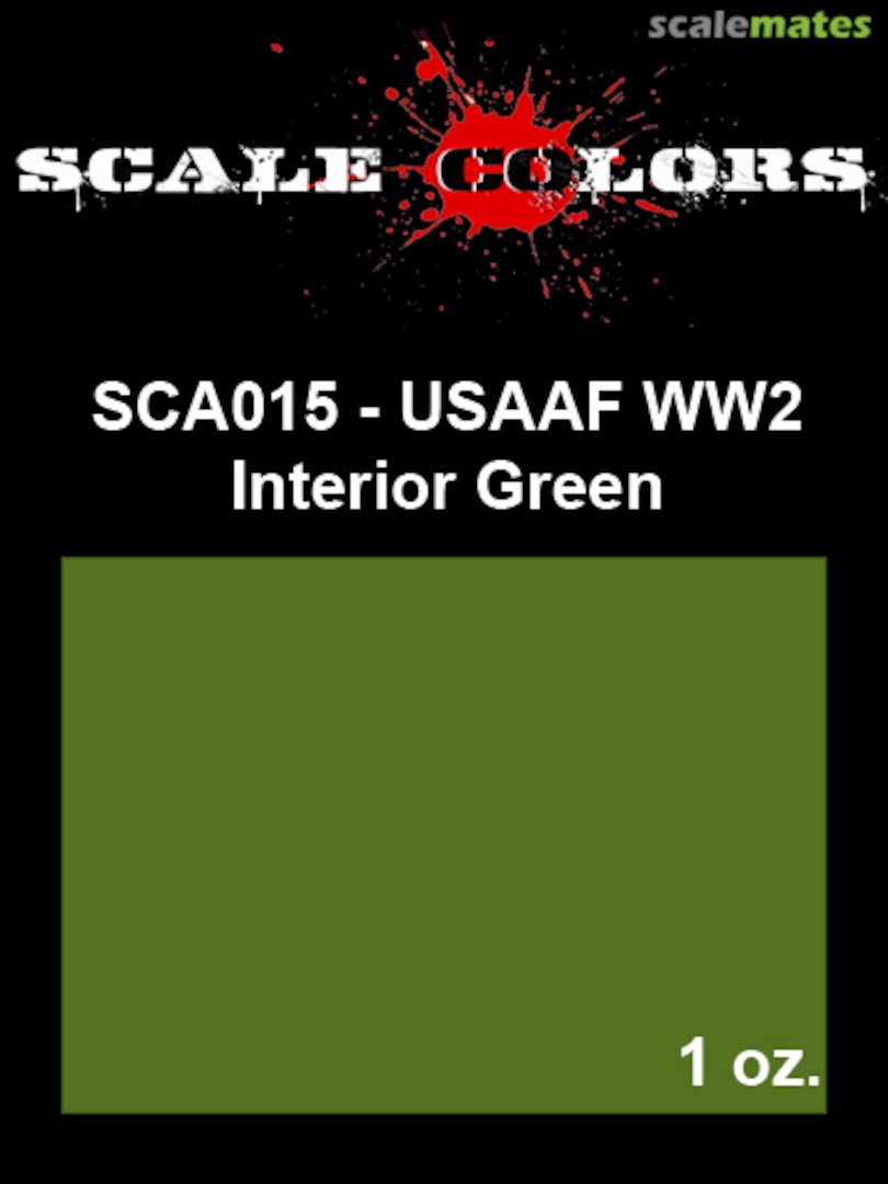 Boxart US Interior Green SCA015 Scale Colors