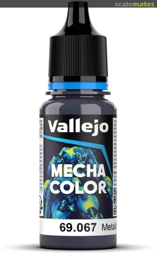 Boxart Metallic Blue Vallejo Mecha Colors Boxart Metallic Blue Vallejo Mecha Colors