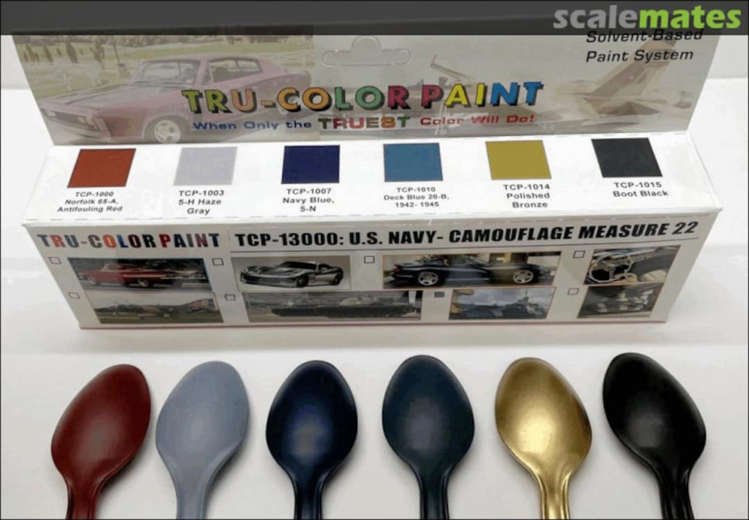 Boxart U.S. Navy Camouflage Measure 22 TCP-13000 Tru-Color