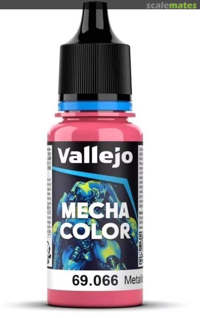 Boxart Metallic Red Vallejo Mecha Colors Boxart Metallic Red Vallejo Mecha Colors