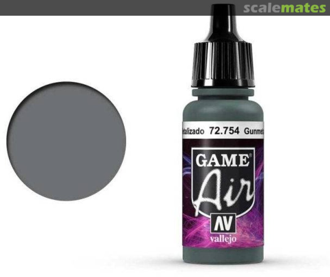 Boxart Gunmetal Vallejo Game Air Boxart Gunmetal Vallejo Game Air