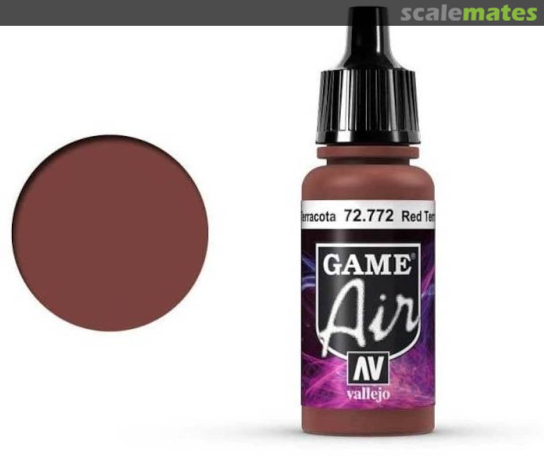 Boxart Red Terracotta Vallejo Game Air Boxart Red Terracotta Vallejo Game Air