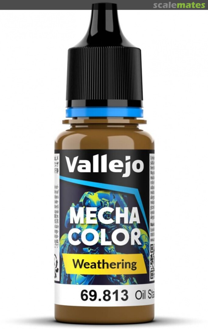Boxart Oil Stains (Gloss)  Vallejo Mecha Colors