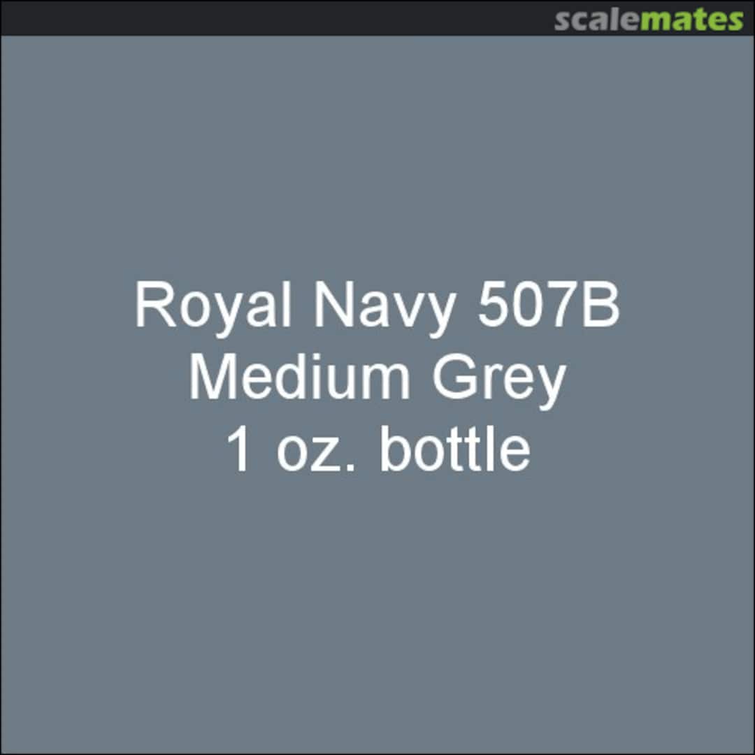 Boxart RN 507B- MEDIUM GREY, 1920-1941 TCP-1067 Tru-Color Boxart RN 507B- MEDIUM GREY, 1920-1941 TCP-1067 Tru-Color