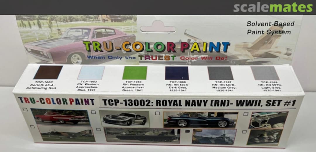 Boxart Royal Navy Set #1, 1920-1941 TCP-13002 Tru-Color