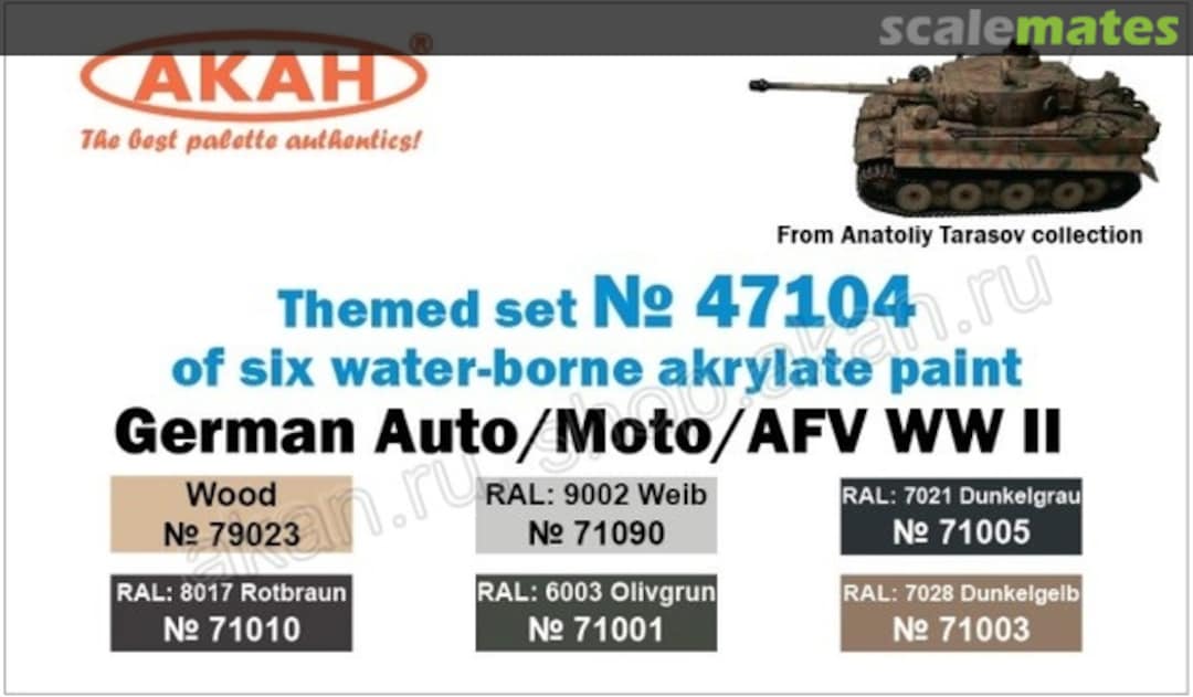 Boxart German Auto/Moto/AFV WWII  Akan