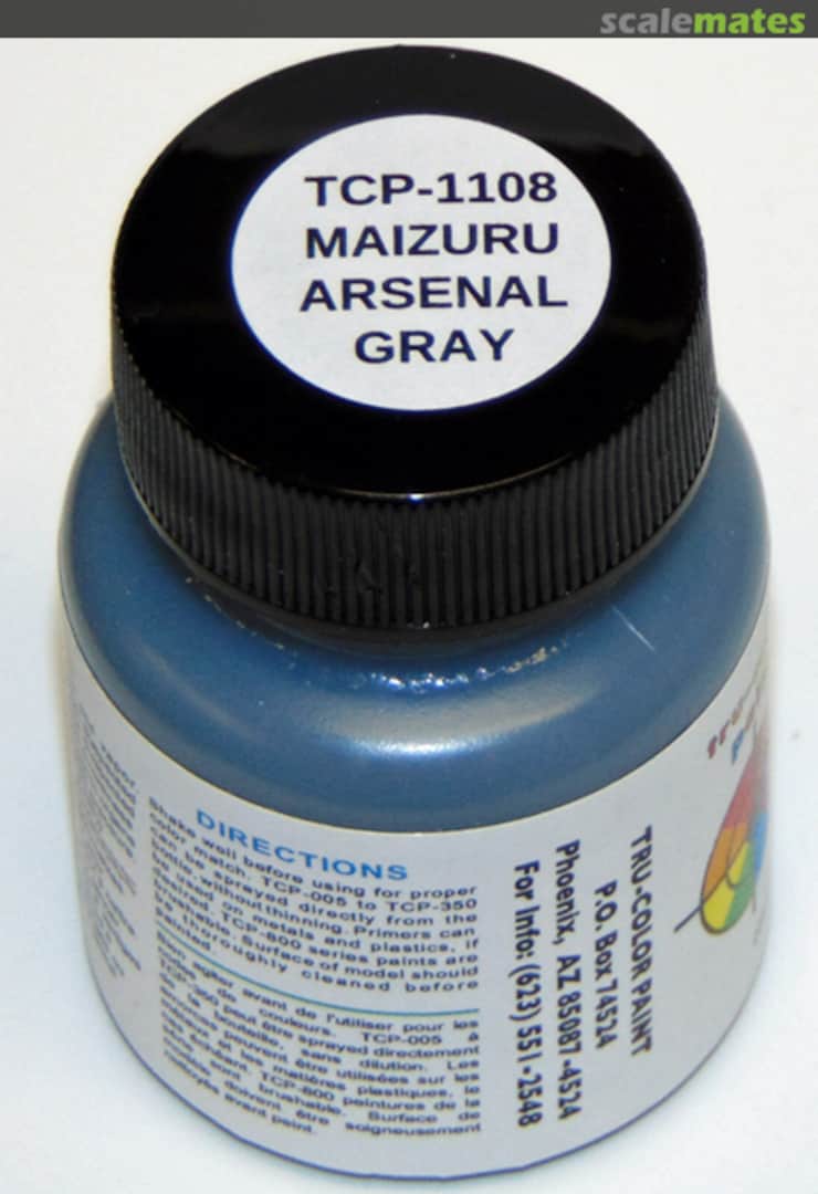 Boxart Maizuru Arsenal Gray A TCP-1108 Tru-Color Boxart Maizuru Arsenal Gray A TCP-1108 Tru-Color