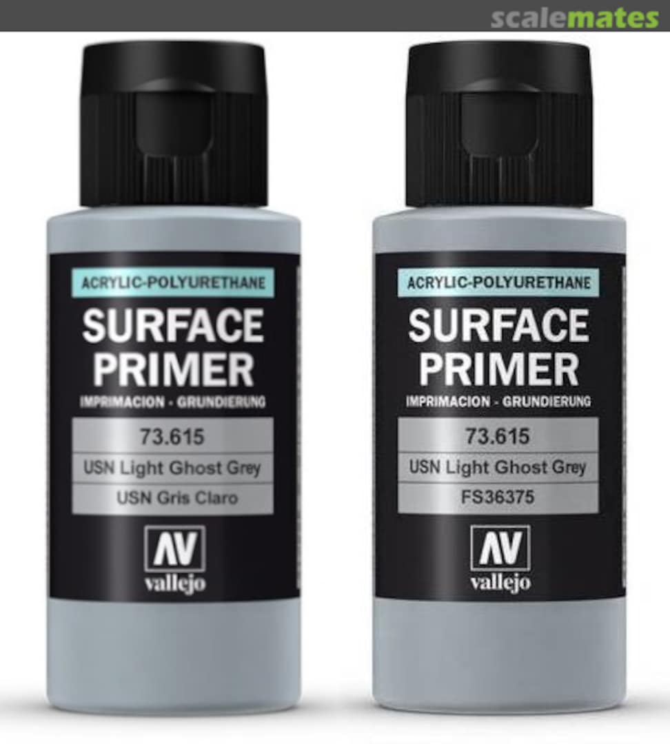 Boxart USN Light Ghost Grey - FS36375 73.615 Vallejo Surface Primer Boxart USN Light Ghost Grey - FS36375 73.615 Vallejo Surface Primer