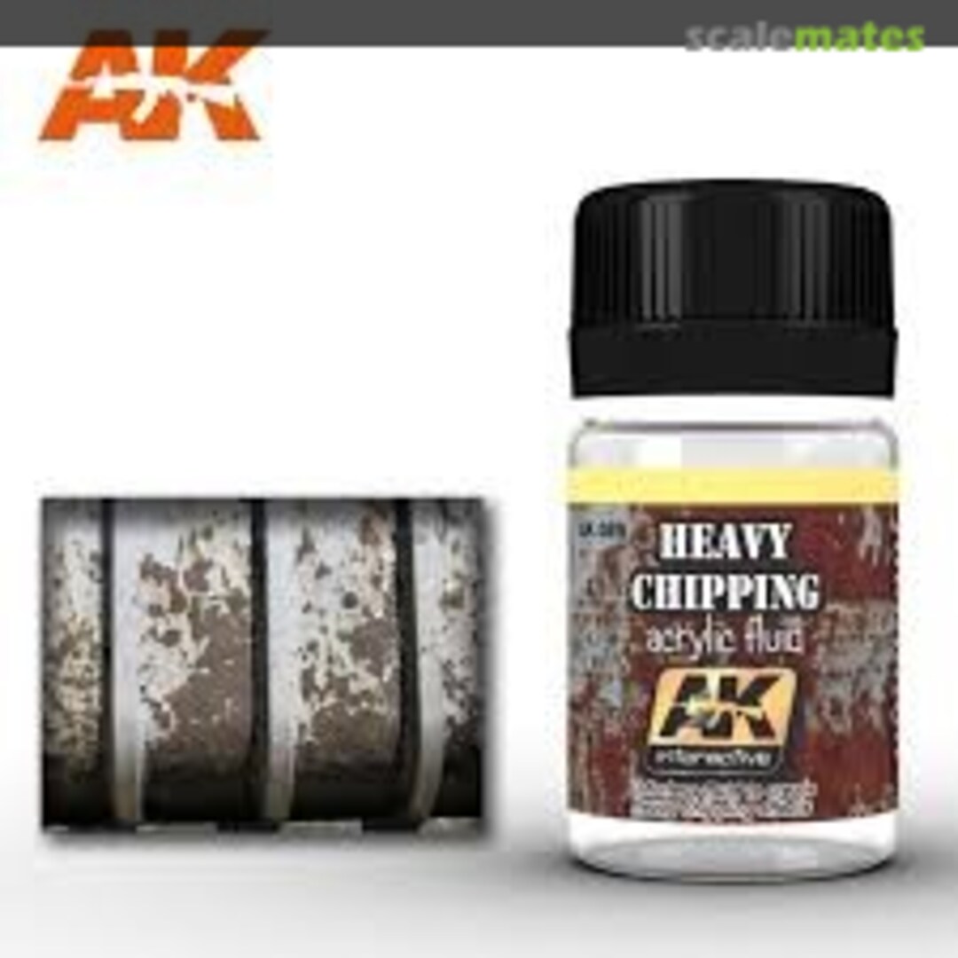 Boxart Heavy Chipping AK089 AK Interactive