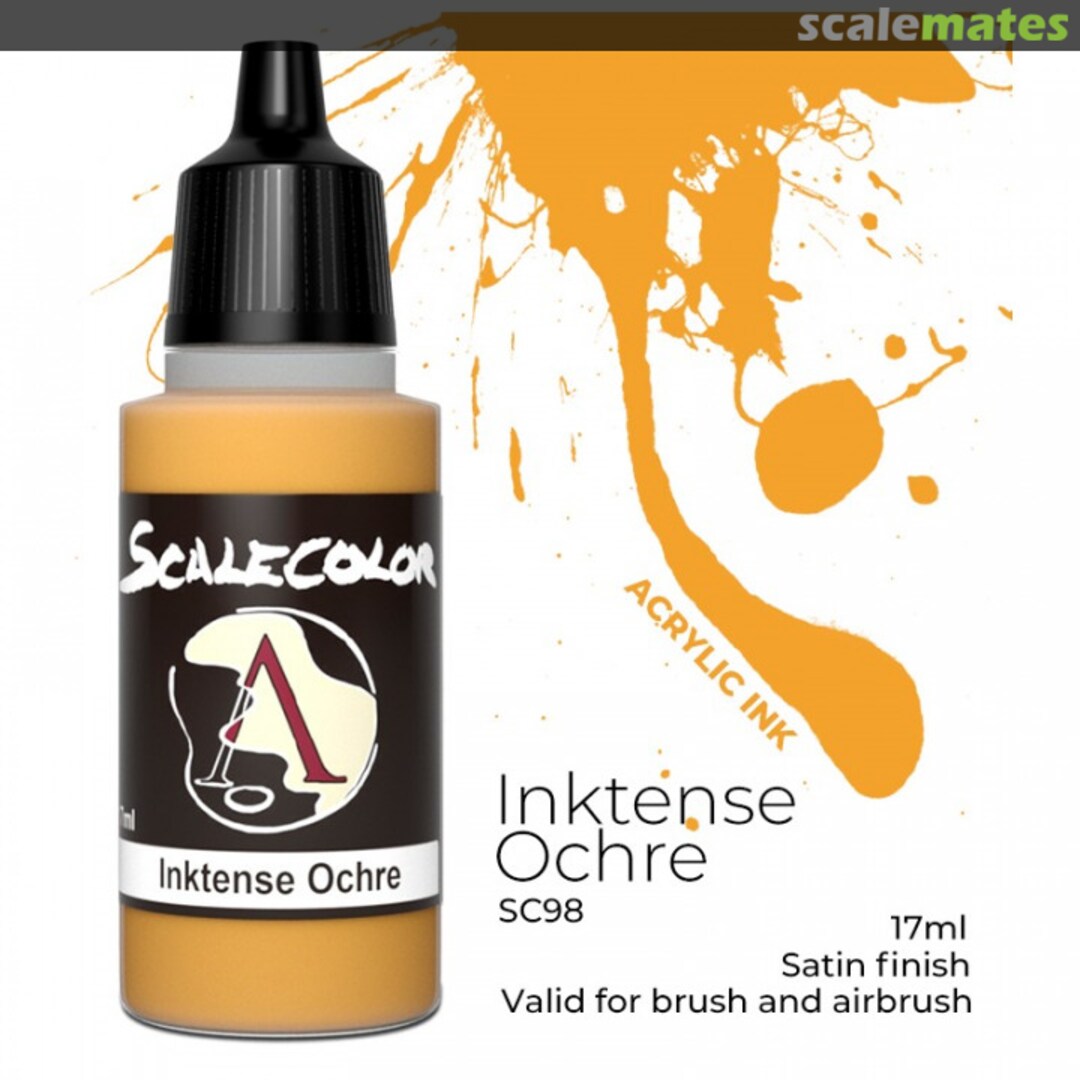 Boxart Inktense Ochre Scale75 Boxart Inktense Ochre Scale75
