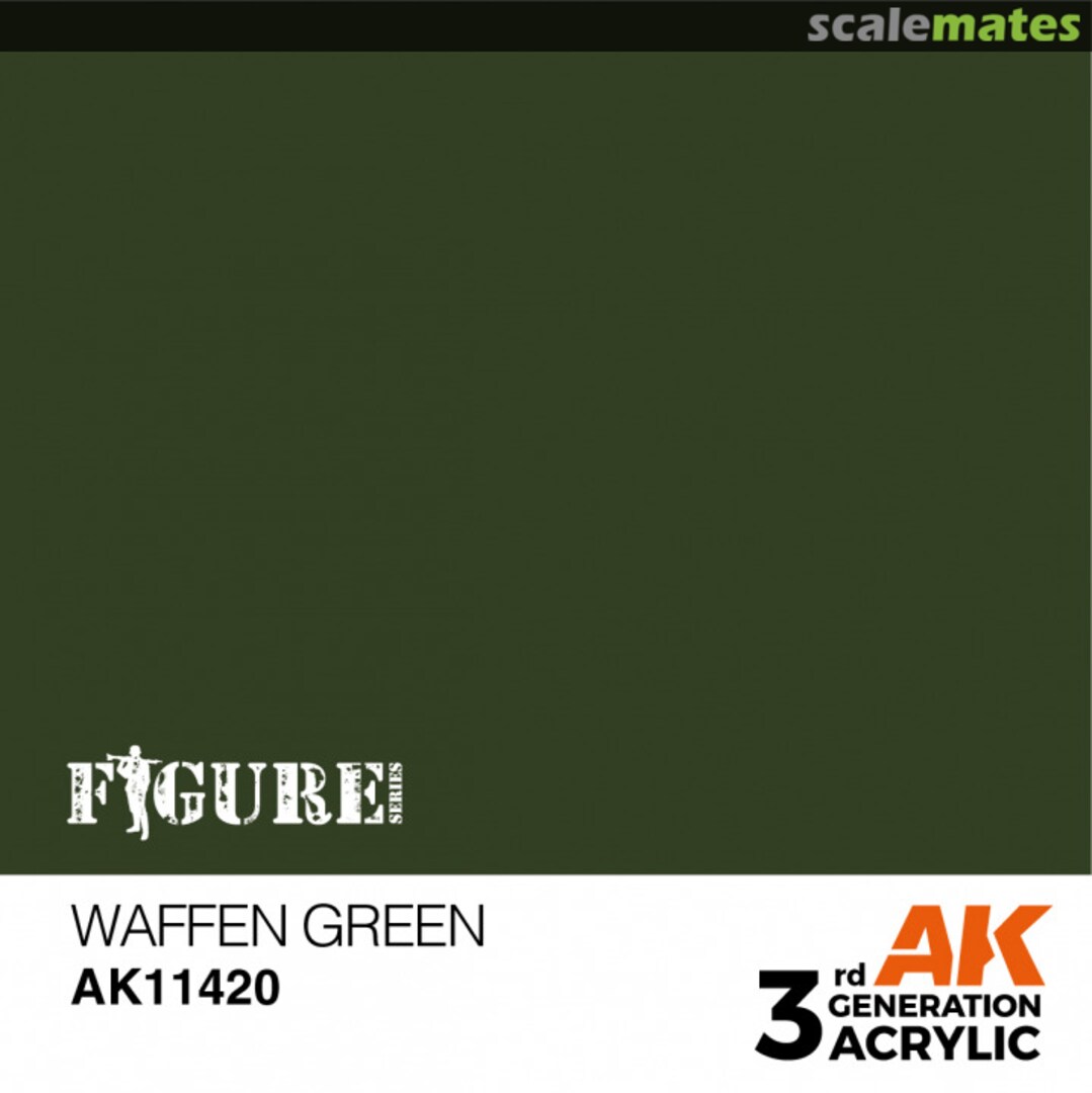 Boxart Waffen Green AK 3rd Generation - Figure Boxart Waffen Green AK 3rd Generation - Figure