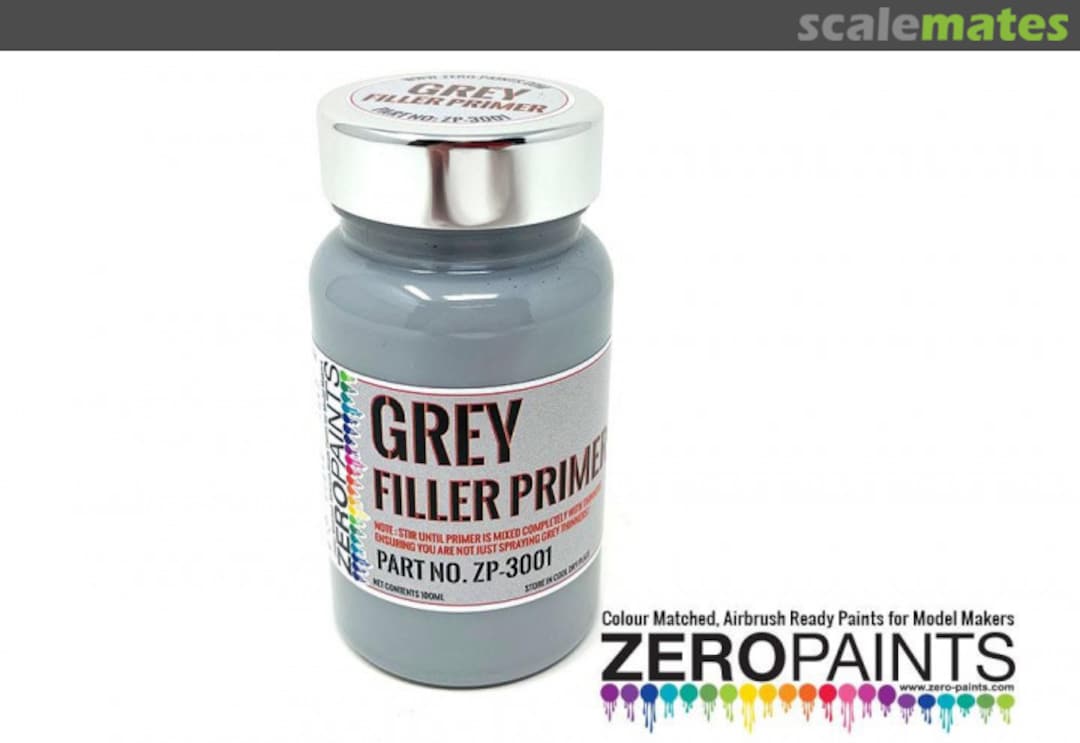 Boxart Grey Primer/Micro Filler Zero Paints Boxart Grey Primer/Micro Filler Zero Paints