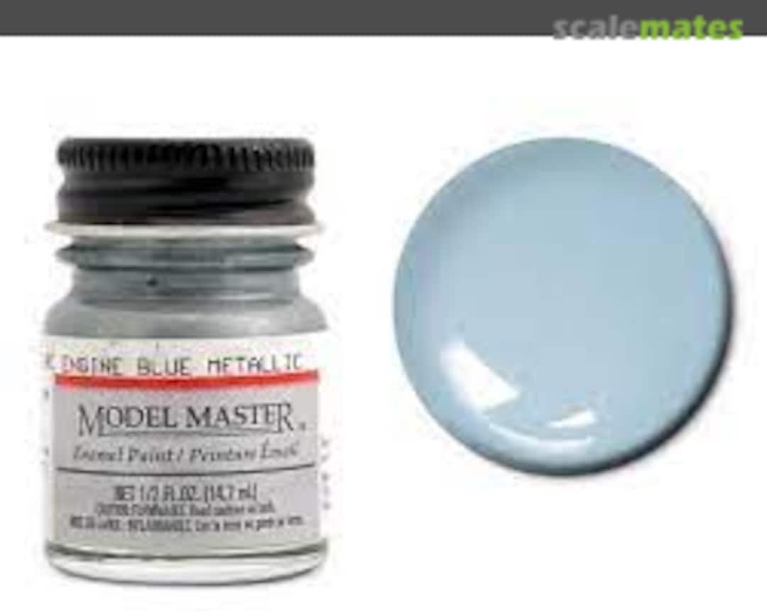 Boxart Pontiac Engine Blue Metallic 27280 Model Master Boxart Pontiac Engine Blue Metallic 27280 Model Master